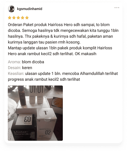 Review customer Fabron